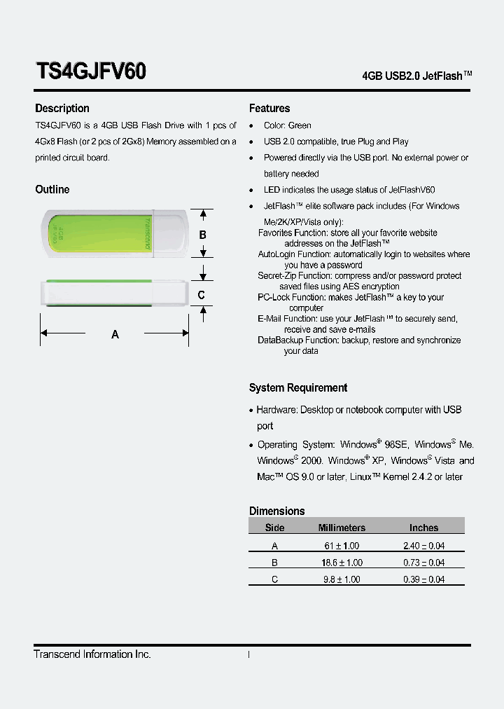 TS4GJFV60_4385757.PDF Datasheet