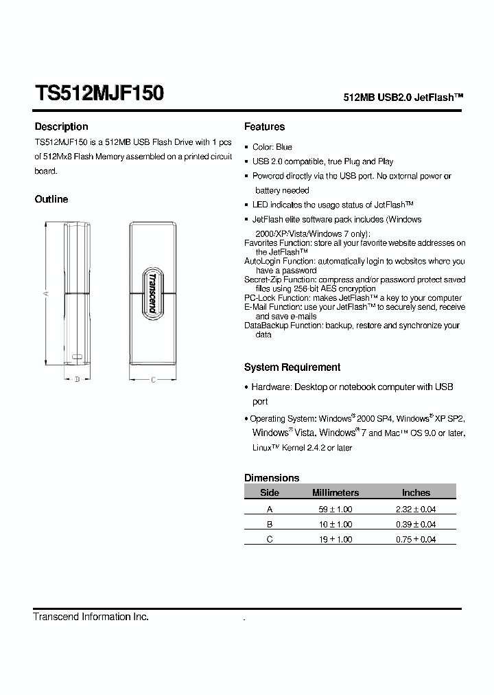 TS512MJF150_4635987.PDF Datasheet