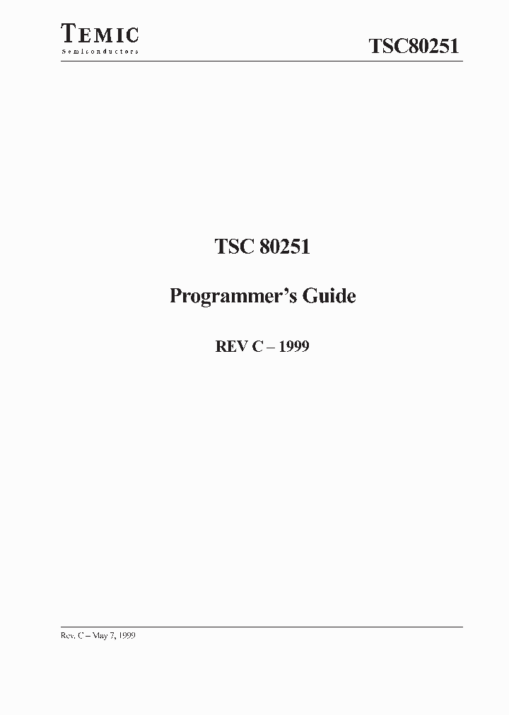 TSC80251_4299611.PDF Datasheet