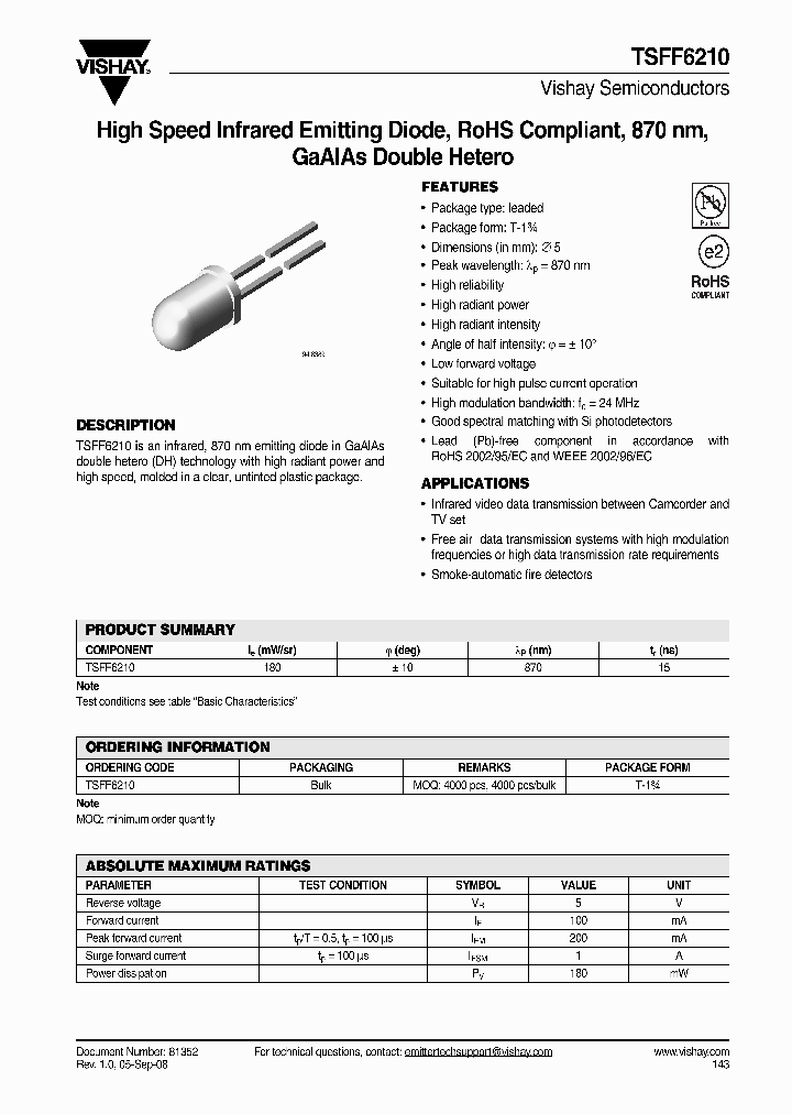 TSFF6210_4377164.PDF Datasheet