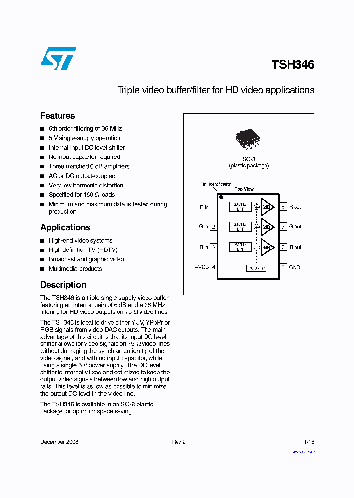 TSH346ID_4763597.PDF Datasheet