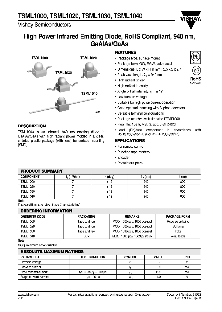 TSML1000_4434936.PDF Datasheet