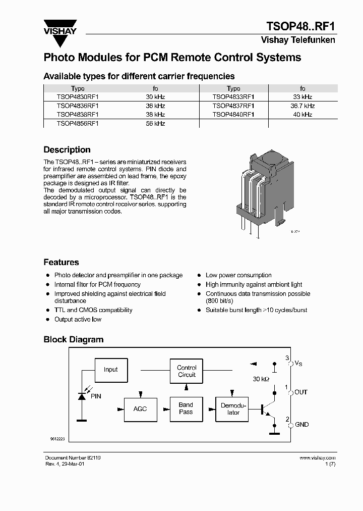 TSOP4840RF1_4662163.PDF Datasheet