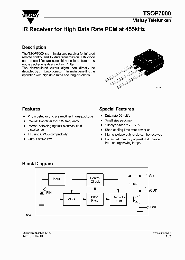 TSOP7000_4531225.PDF Datasheet