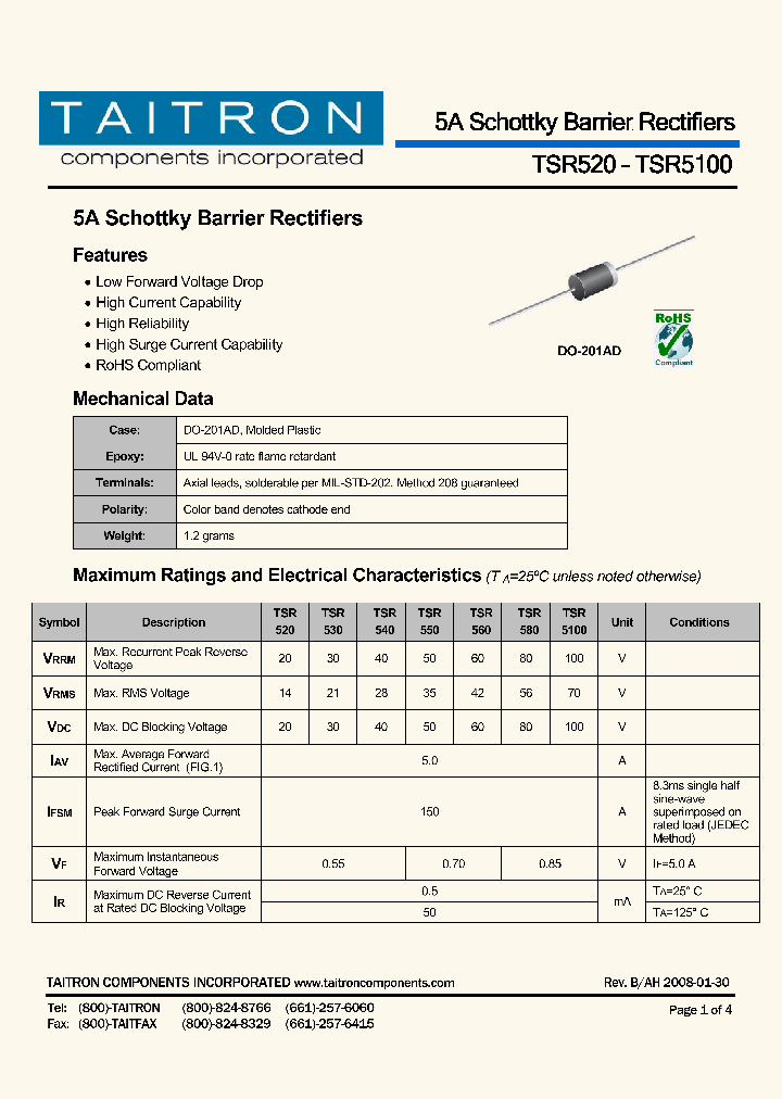 TSR5100_4769934.PDF Datasheet
