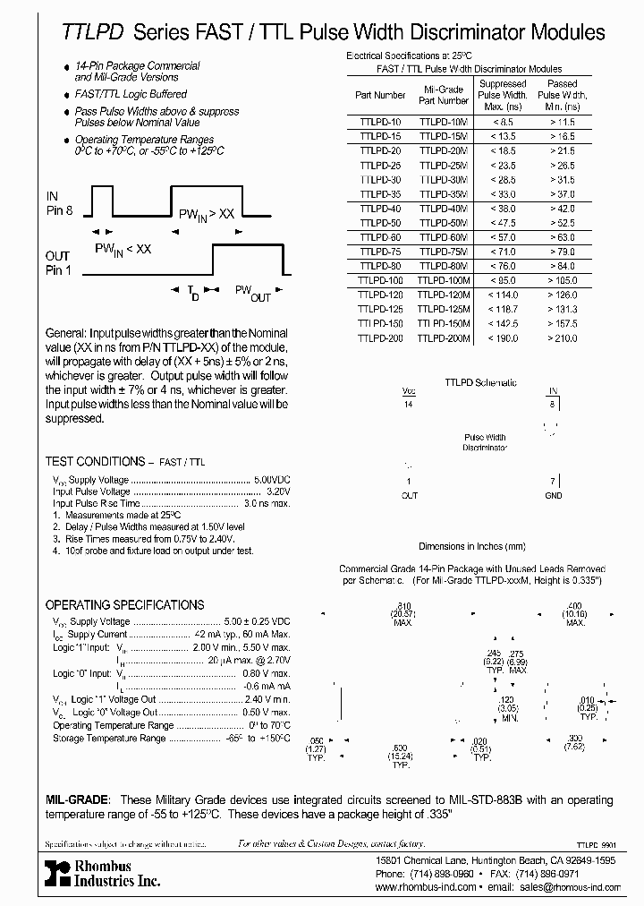 TTLPD-100M_4357204.PDF Datasheet