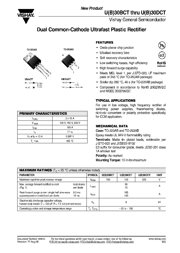 U30DCT-E34W_4315648.PDF Datasheet