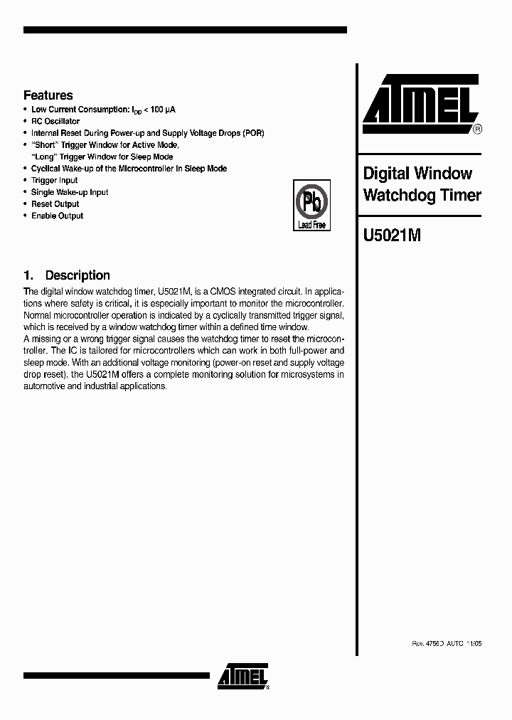 U5021M05_4823706.PDF Datasheet