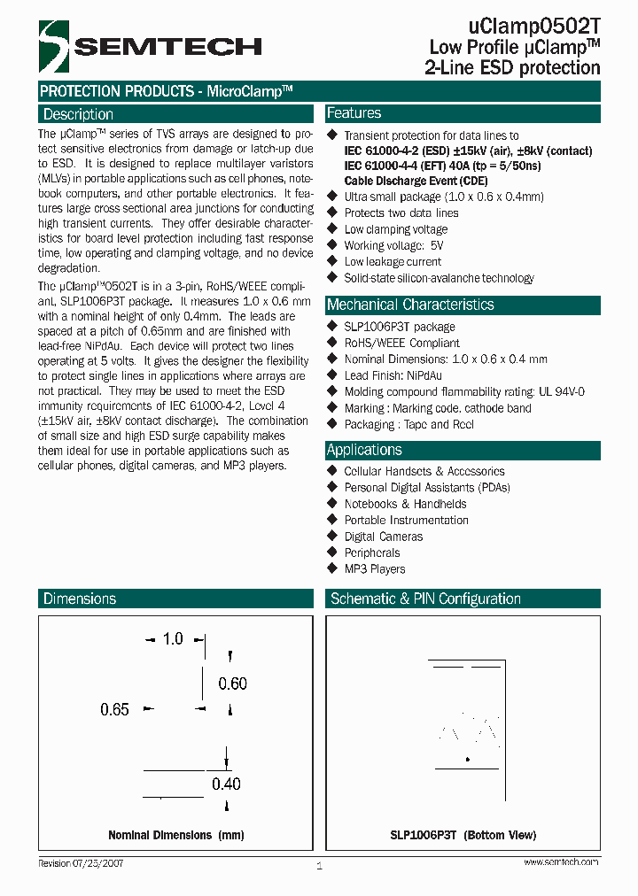 UCLAMP0502T_4267192.PDF Datasheet
