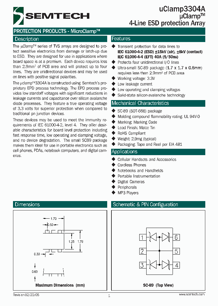 UCLAMP3304A_4306253.PDF Datasheet