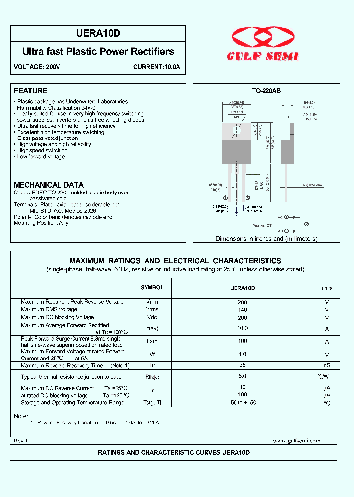 UERA10D_4620091.PDF Datasheet