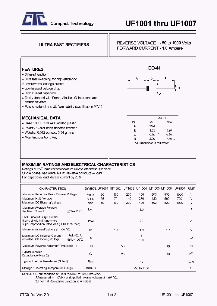 UF1005_4747875.PDF Datasheet