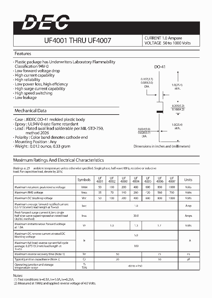 UF4001_4470453.PDF Datasheet