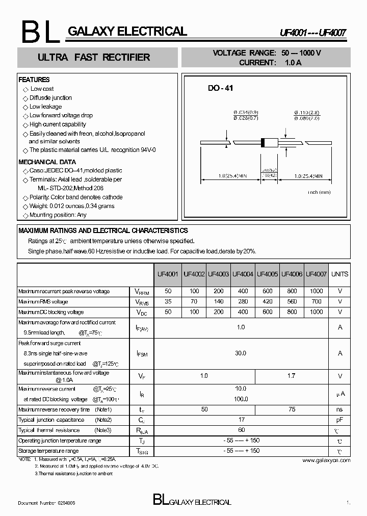UF4001_4470455.PDF Datasheet