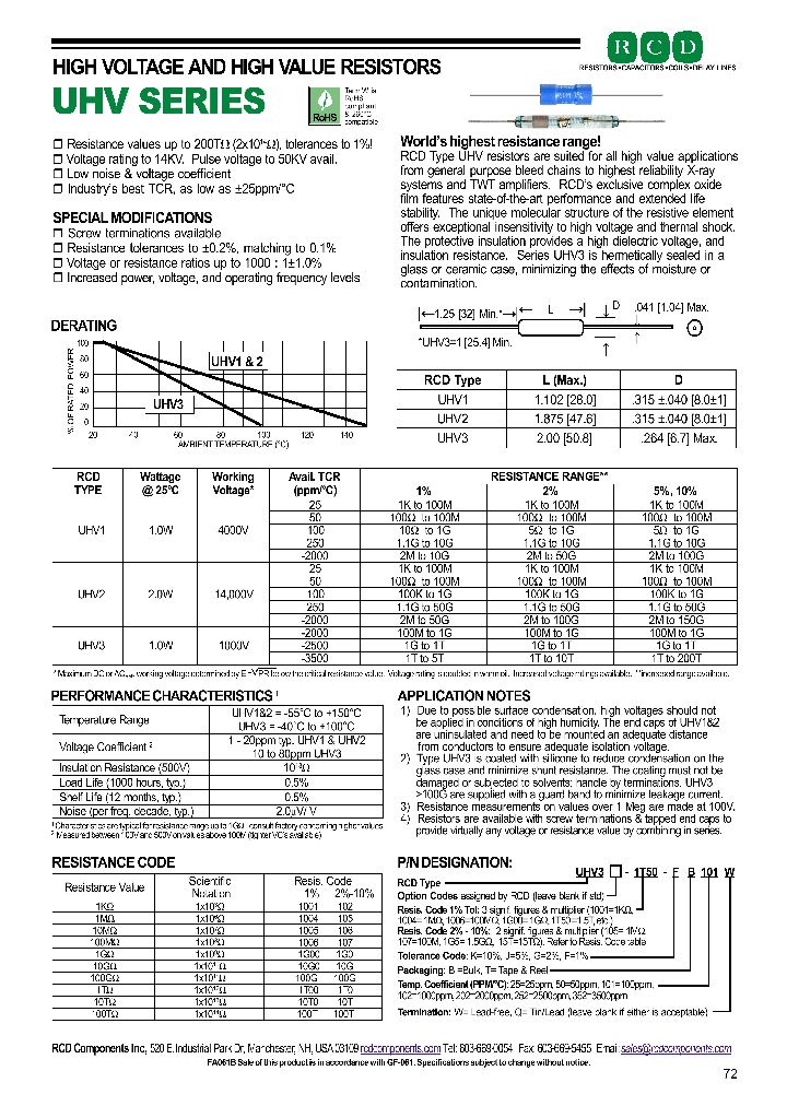 UHV3-105-FB_4588611.PDF Datasheet
