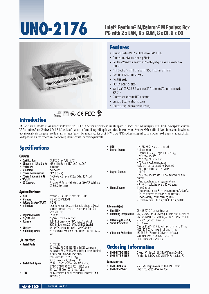 UNO-2176_4781751.PDF Datasheet