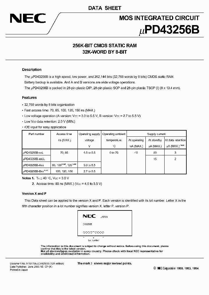 UPD43256B00_4776067.PDF Datasheet