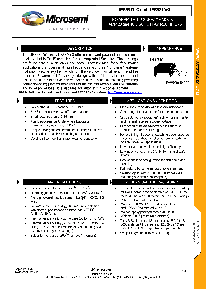 UPS5817E3_4776127.PDF Datasheet