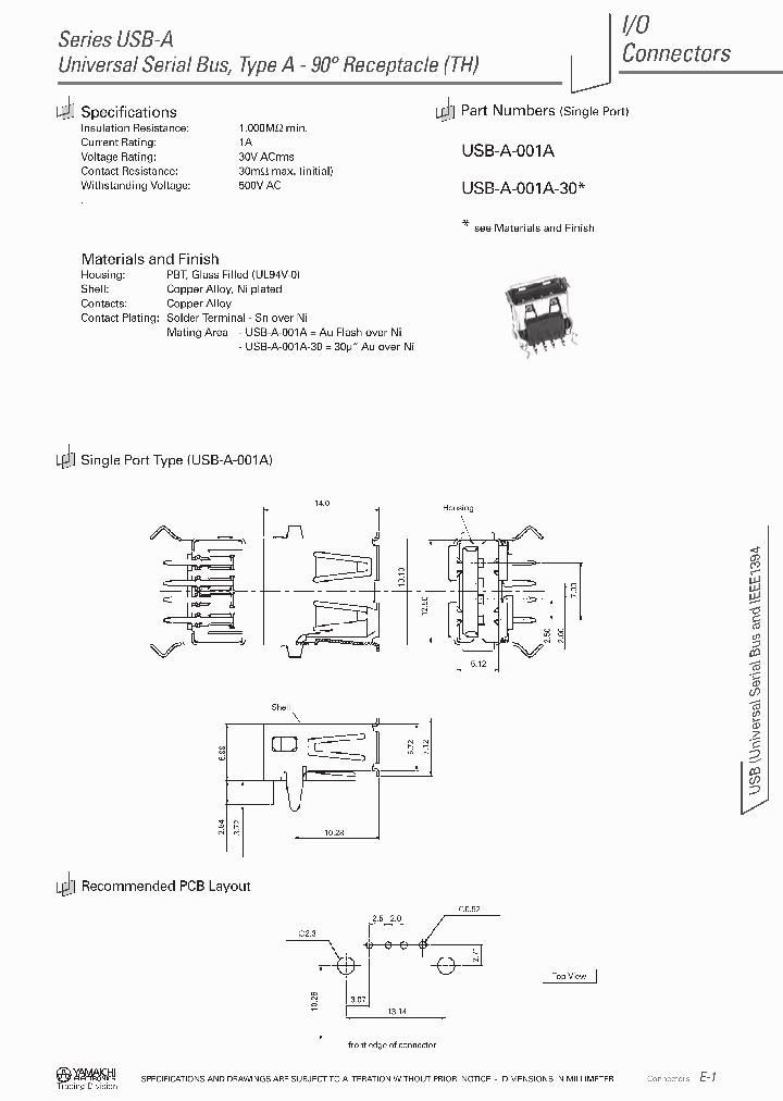 USB-A-001A_4879347.PDF Datasheet
