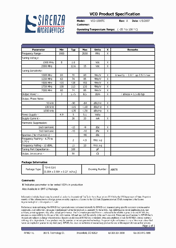 VCO-1500TC_4693935.PDF Datasheet