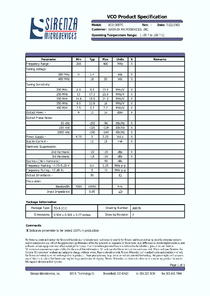 VCO-305TC_4916550.PDF Datasheet