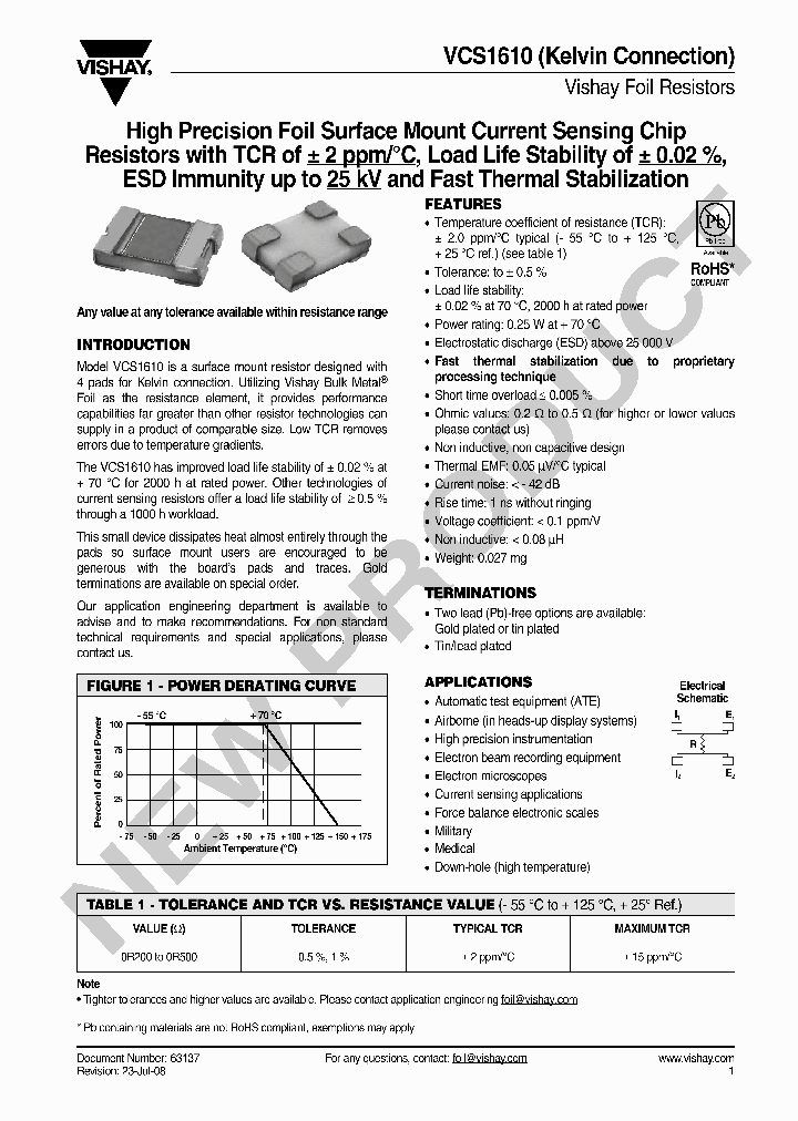 VCS1610_4340311.PDF Datasheet