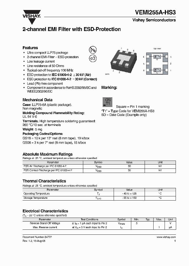 VEMI255A-HS3_4523956.PDF Datasheet