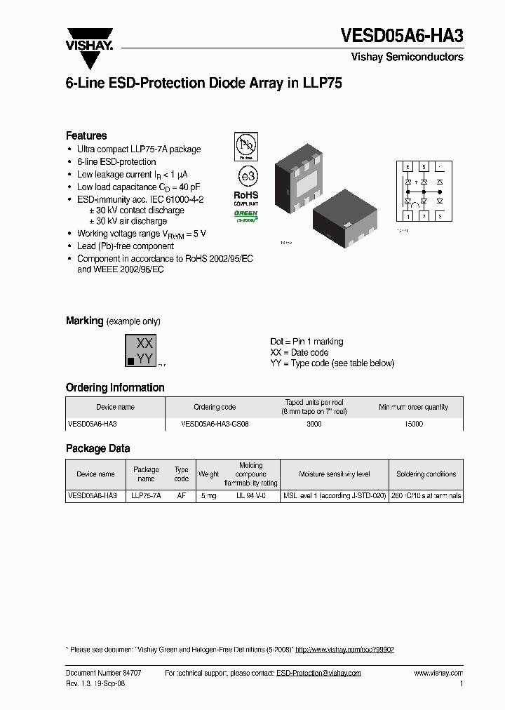 VESD05A6-HA3_4300530.PDF Datasheet