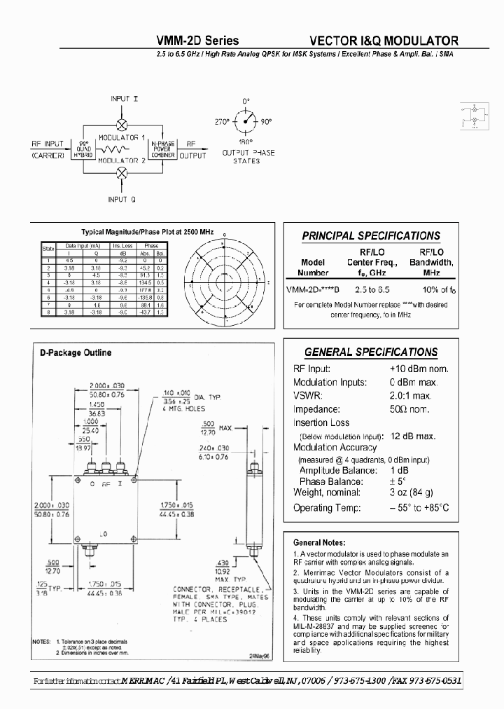 VMM-2D-25B_4867741.PDF Datasheet