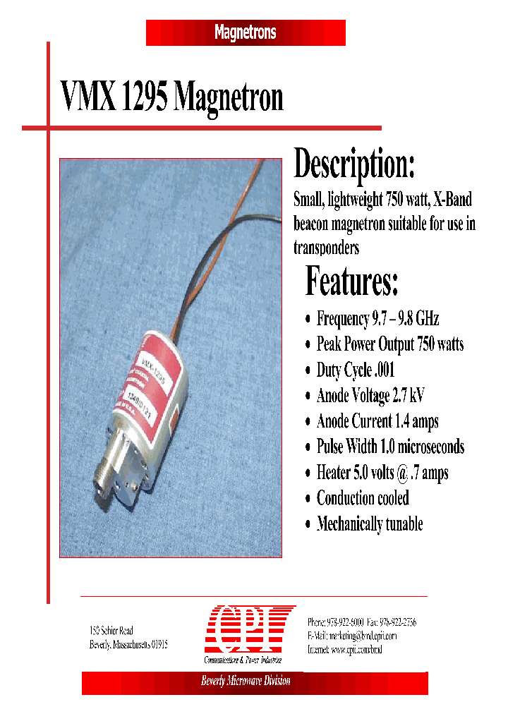 VMX1295_4405184.PDF Datasheet