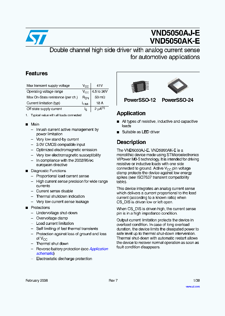 VND5050AJ-E_4255734.PDF Datasheet