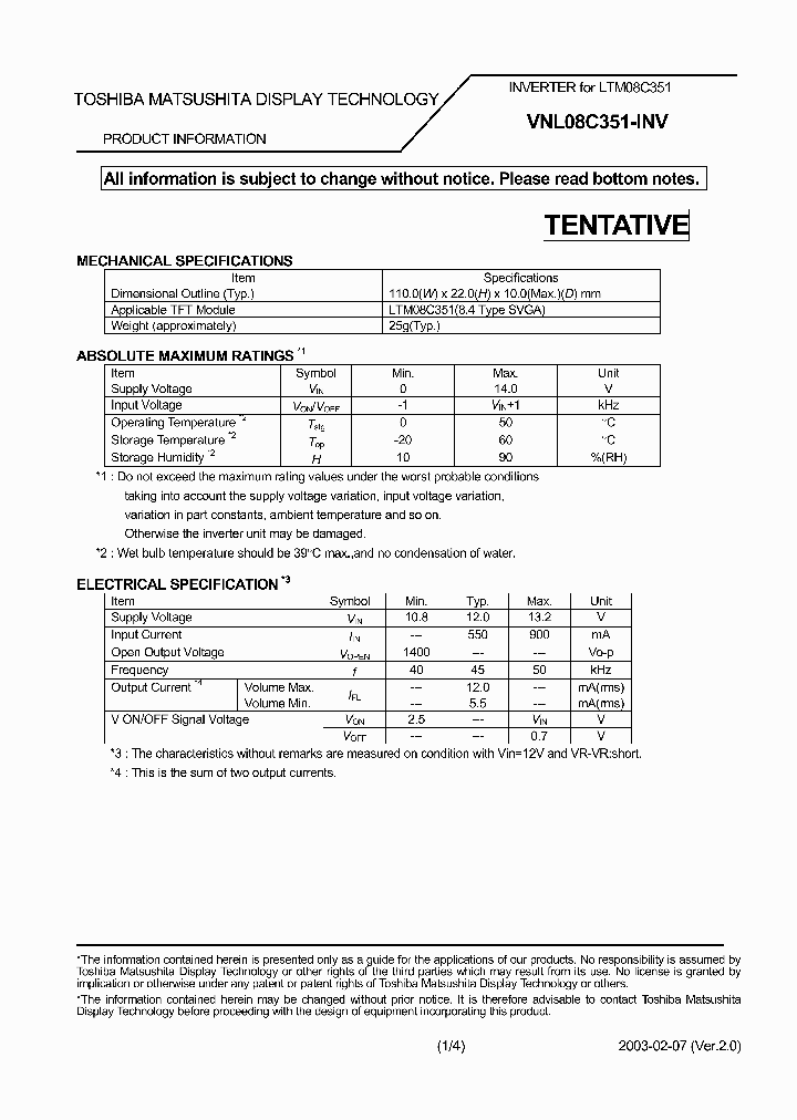 VNL08C351-INV_4583705.PDF Datasheet