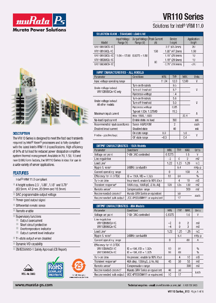 VR110B150CA-1C_4433460.PDF Datasheet
