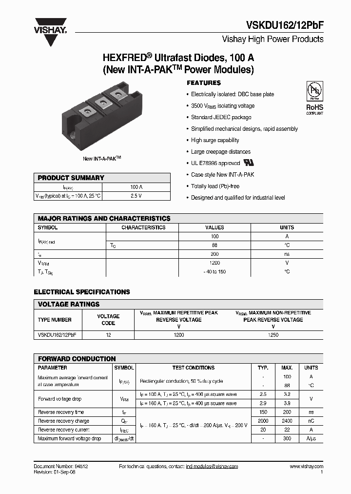 VSKDU16212PBF_4285463.PDF Datasheet