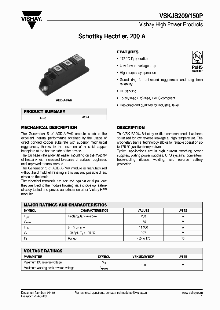 VSKJS209_4253615.PDF Datasheet