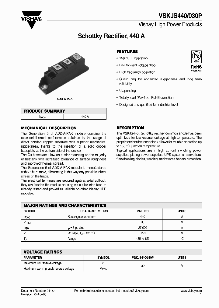 VSKJS440_4397541.PDF Datasheet
