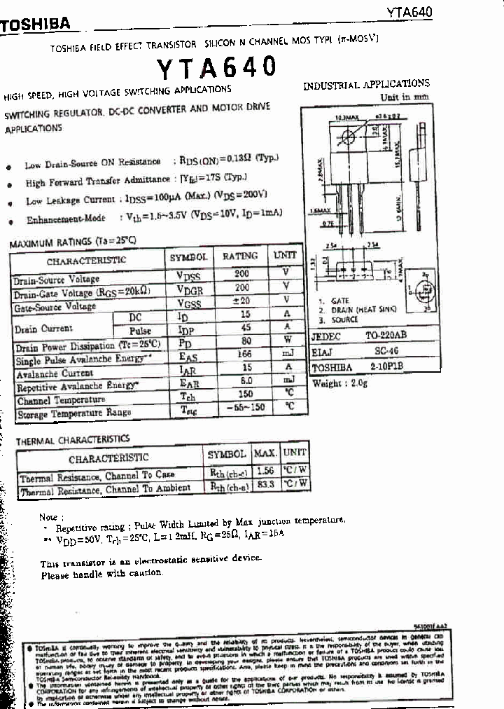 VTA640_4704093.PDF Datasheet