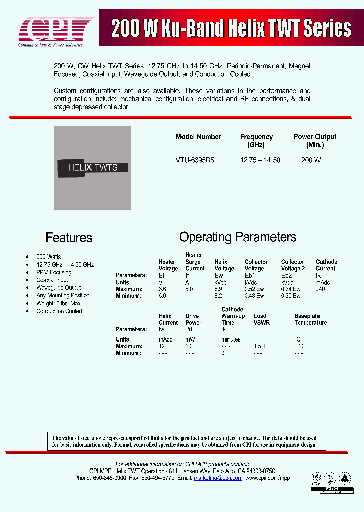 VTU-6395D5_4859772.PDF Datasheet