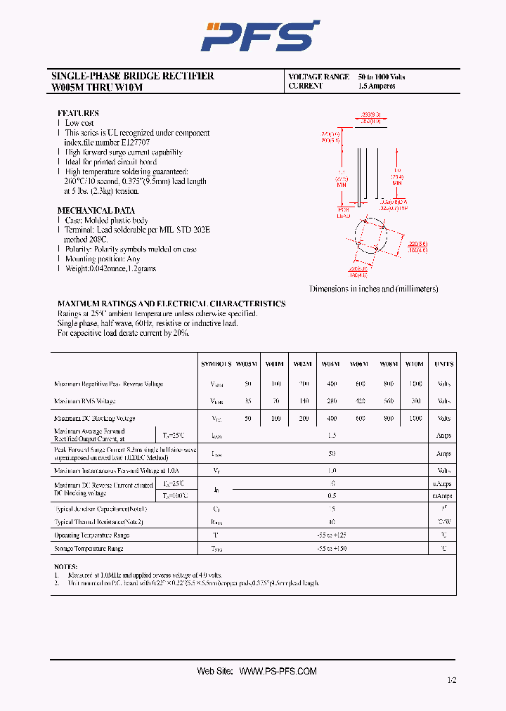 W005M_4851211.PDF Datasheet