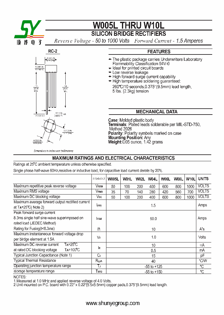 W04L_4576302.PDF Datasheet