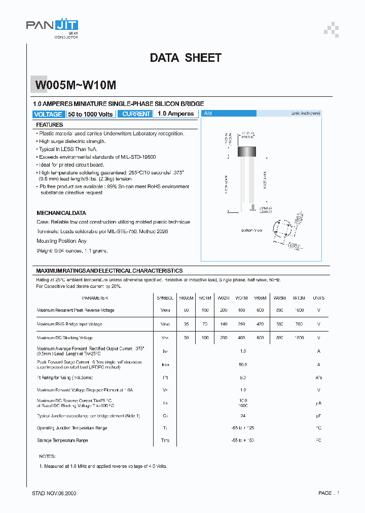W04M_4359465.PDF Datasheet