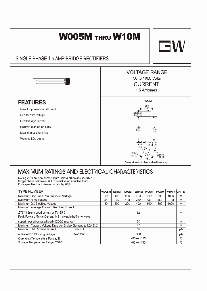 W04M_4359471.PDF Datasheet