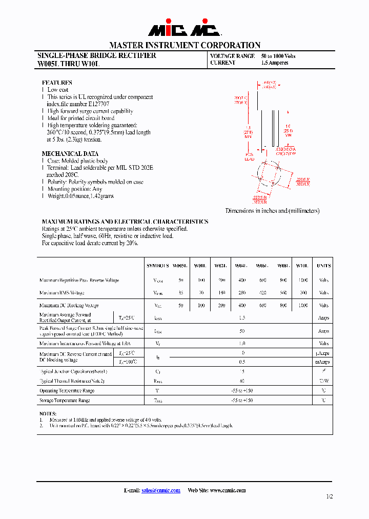 W10L_4462575.PDF Datasheet