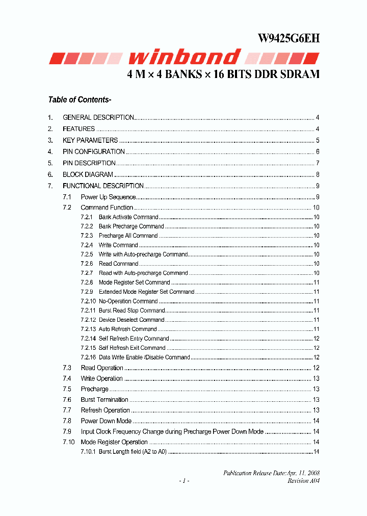 W9425G6EH_4445521.PDF Datasheet