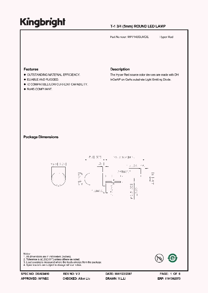 WP7143SURC-E_4373899.PDF Datasheet