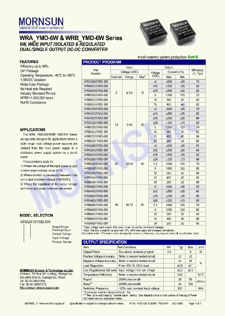 WRA1205YMD-6W_4394159.PDF Datasheet