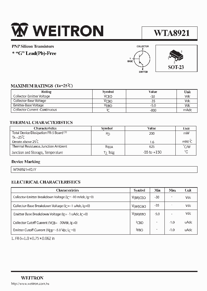 WTA8921_4508508.PDF Datasheet