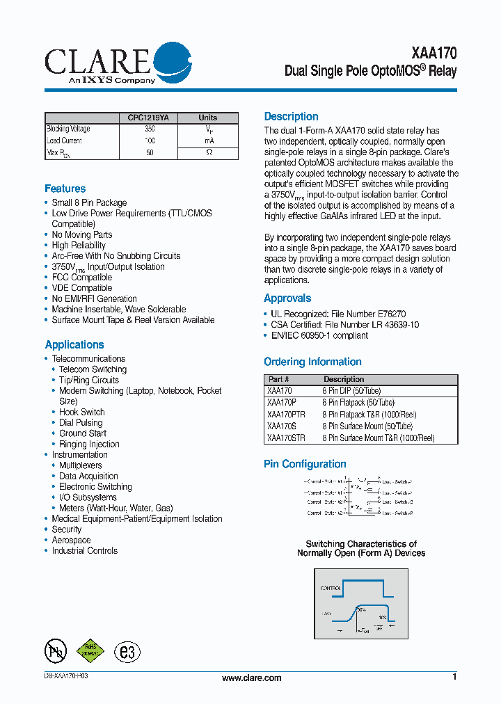XAA1701_4921502.PDF Datasheet