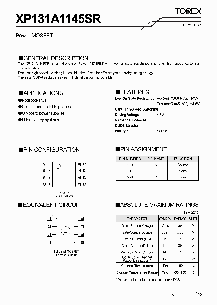 XP131A1145SR_4677458.PDF Datasheet