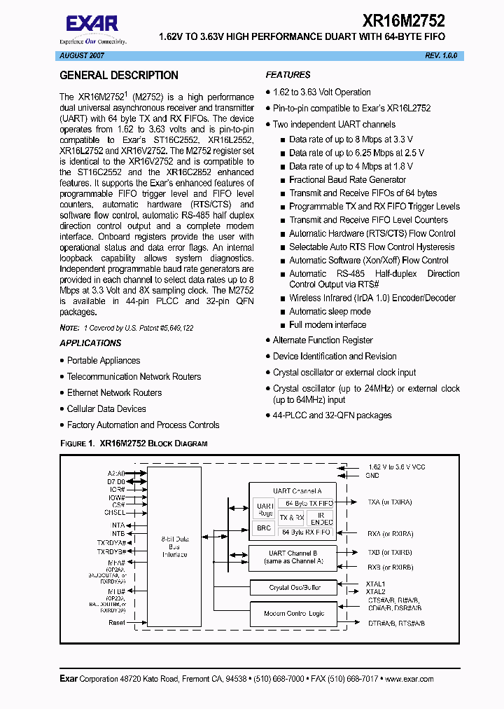XR16M275207_4817443.PDF Datasheet